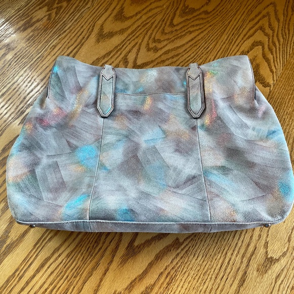 Aimee Kestenberg Multicolour Iridescent Suede Tote - Picture 3 of 15
